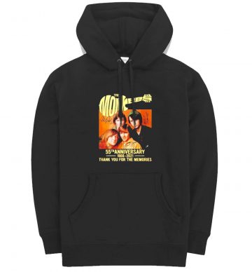 The Monkees 55th Anniversary 1966 2021 Signatures Hoodie