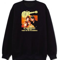 The Monkees 55th Anniversary 1966 2021 Signatures Sweatshirt