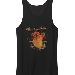 Three Days Grace Flame Hands Tank Top