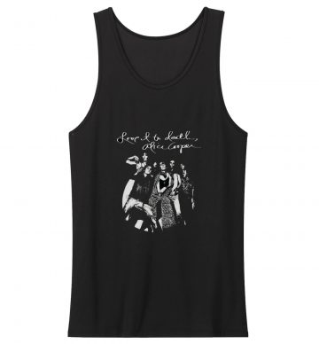 Alice Cooper Love It To Death Usa Tank Top