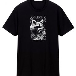 Anarchy Raccoon Unisex T Shirt