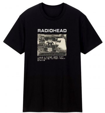 Radiohead I Have Paper Untitles Unisex T Shirt