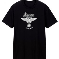 Saxon Wheels Of Steel Shirt Funny T Shirt