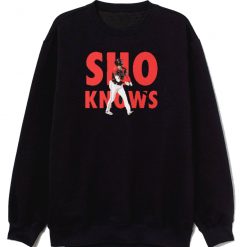 Shohei Ohtani Angels Baseball Sho Knows Sweatshirt