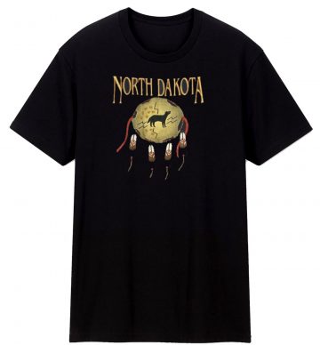 Vintage 1990s North Dakota Native American Dream Catcher T Shirt