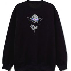 Yoda Dj Master Star Wars Inspired Sweatshirt