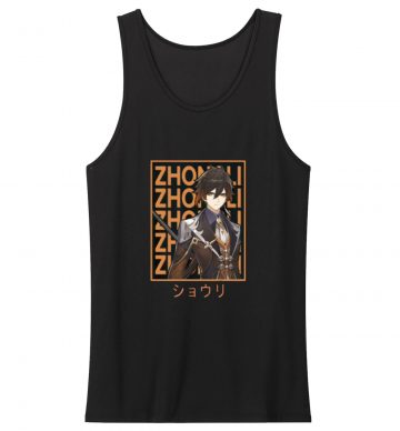 Zhongli Genshin Impact Tank Top