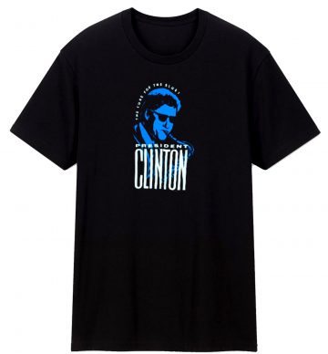 1992 President Clinton The Cure For The Blues T Shirt