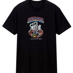 Arizona Biker Skeleton Route 66 T Shirt