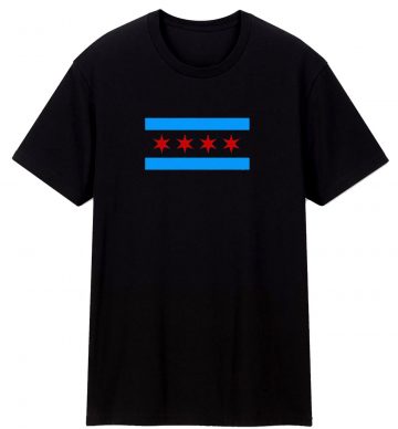 Chicago Flag T Shirt