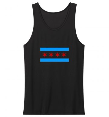 Chicago Flag Tank Top