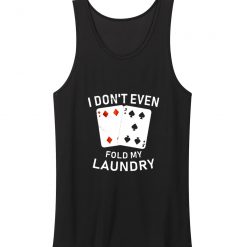 Funny Card Player Tank Top