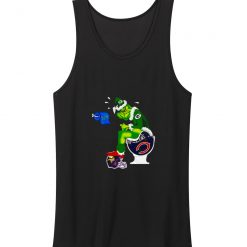 Green Bay Packers The Grinch Toilet Minnesota Tank Top