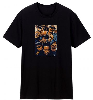 Hip Hop Legends All Together T Shirt