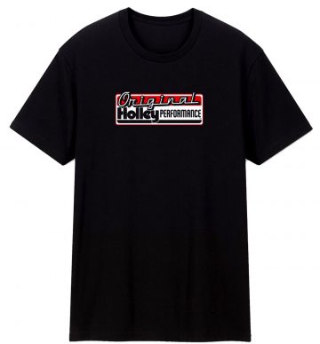 Holley Carburetor Logo Racing Sports T Shirt
