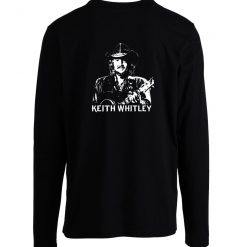 Keith Whitley Country Western Music Outlaw Retro Concert Band Longsleeve