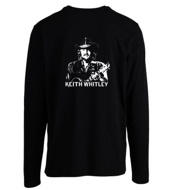 Keith Whitley Country Western Music Outlaw Retro Concert Band Longsleeve