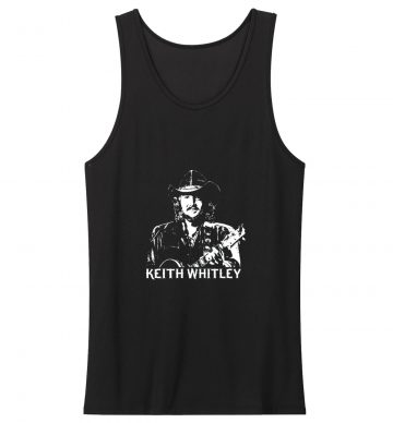 Keith Whitley Country Western Music Outlaw Retro Concert Band Tank Top