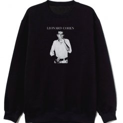 Leonard Cohen Tribute Sweatshirt