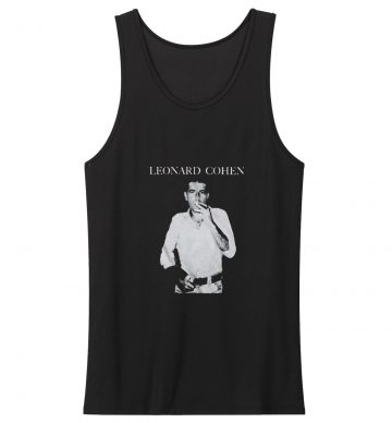 Leonard Cohen Tribute Tank Top