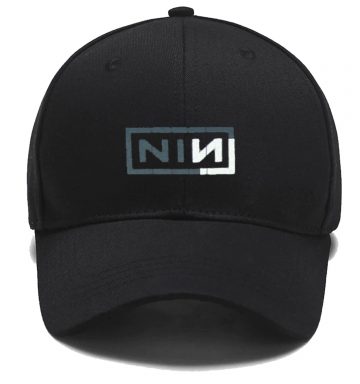 Nine Inch Nails Grey White Hat
