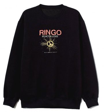 Ringo Starr Beatles 2014 Tour Sweatshirt