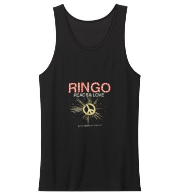 Ringo Starr Beatles 2014 Tour Tank Top