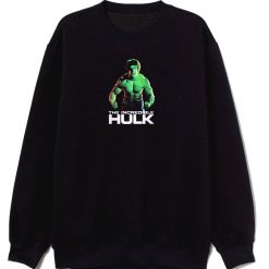 The Incredible Hulk 80s Classic Tv Series Sweatshirt