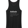 Askhole Funny Tank Top