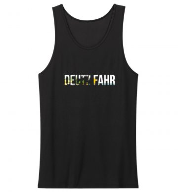 Deutz Fahr Tractor Logo Tank Top