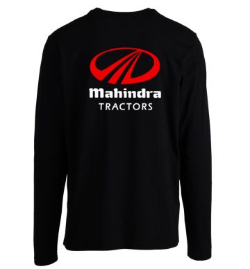 Mahindra Tractors Company Logo Longsleeve