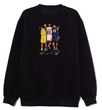 Michael Jordan And Lebron James Sweatshirt