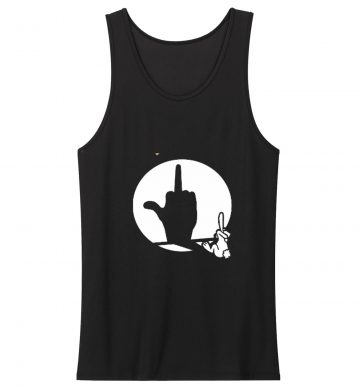 Middle Finger Shadow Puppet Tank Top