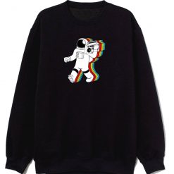Reality Glitch Funky Spaceman Sweatshirt