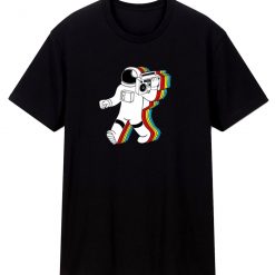 Reality Glitch Funky Spaceman T Shirt