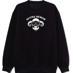 Scuba Demon Diver Sweatshirt