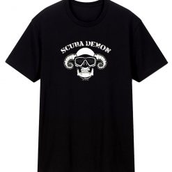 Scuba Demon Diver T Shirt
