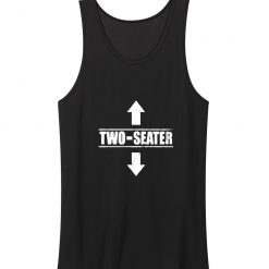 Two Seater Arrows Funny College Humor Tank Top