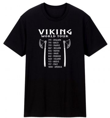 Viking World Tour T Shirt