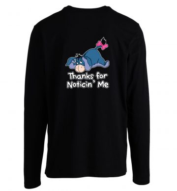 Winnie The Pooh Cartoon Eeyore Longsleeve