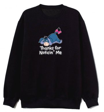 Winnie The Pooh Cartoon Eeyore Sweatshirt