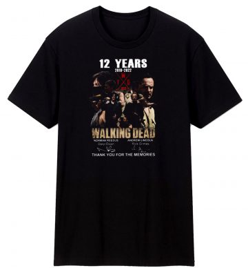 12 Years The Walking Dead Unisex Classic T Shirt