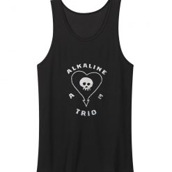 Alkaline Trio Classic Heart Skull Logo Unisex Tank Top