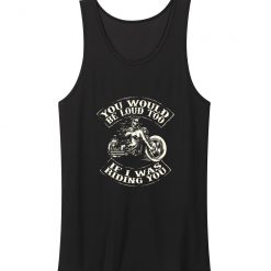 Cycles Skull Motorcycle No Harley Stripper Funny Biker Offensive Unisex Tank Top