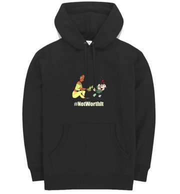 Disney Wreck It Ralph Tiana And Vanellope Not Worth It Unisex Classic Hoodie