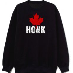Honk Canadian Trucker Freedom Convoy Unisex Sweatshirt