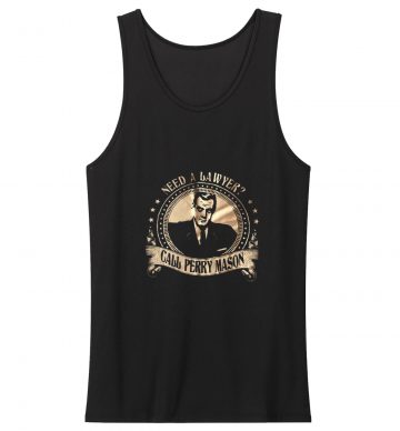 Need A Lawyer Call Perry Mason Tv Unisex Tank Top