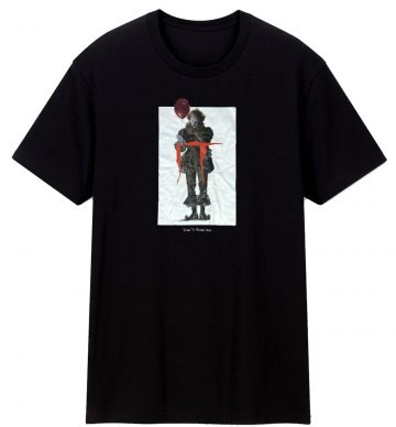 Pennywise Clown Graphic Print Unisex Classic T Shirt