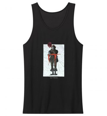 Pennywise Clown Graphic Print Unisex Tank Top