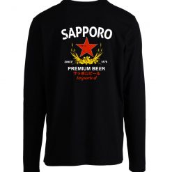 Sapporo Beer Unisex Longsleeve